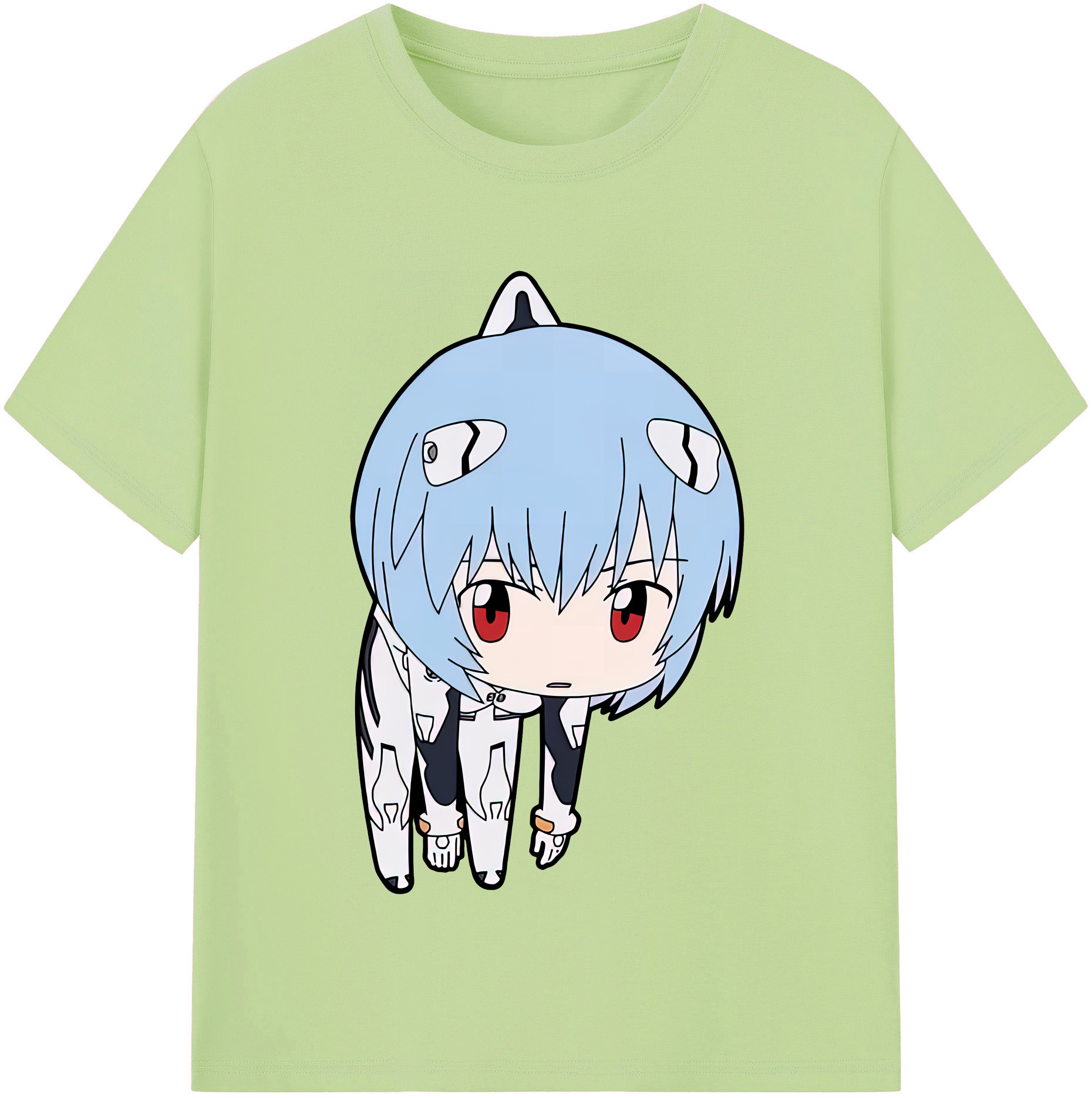 （画像用） EVA 新世紀エヴァンゲリオン 綿100％半袖Tシャツ（フロントプリント）